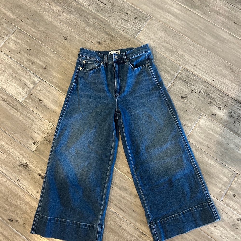 Le Jean Crop Wide Leg Jean (27)